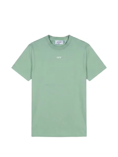 Scurt tricou Off-white cu imagine alb