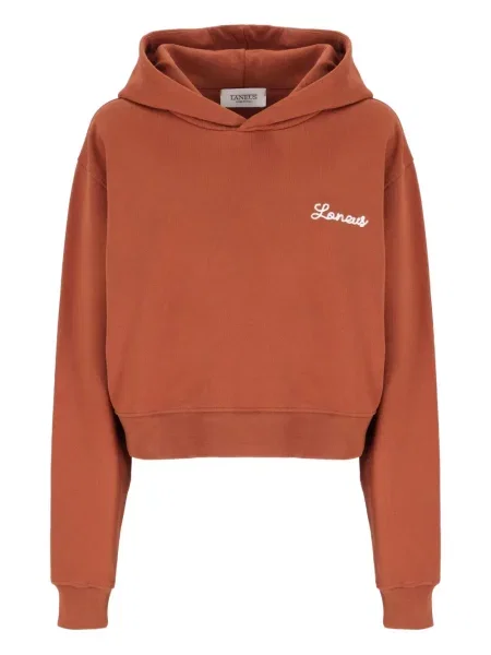 Суичър с качулка Laneus оранжево