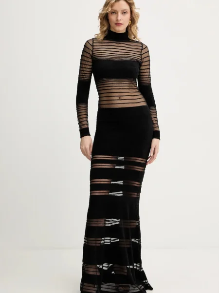 Retrofete sukienka Johanne czarna