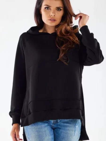 Bluza z kapturem Infinite You czarna