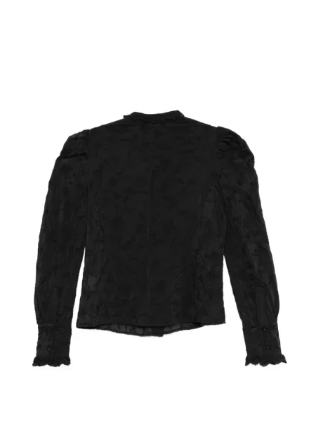 Bluză Isabel Marant cu volane negru