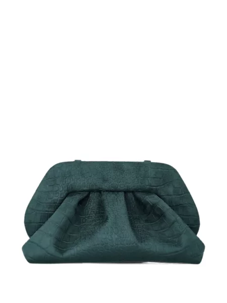 Geantă plic Themoirè verde