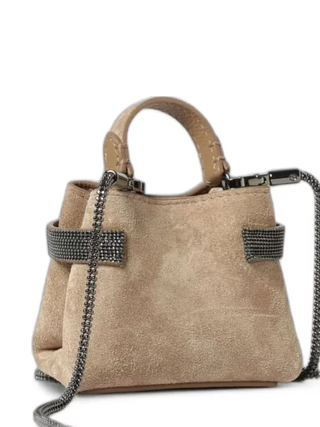 Szarvasbőr shopper táska Brunello Cucinelli