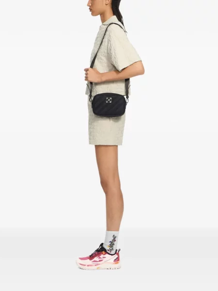 Matlasat geantă Off-white alb