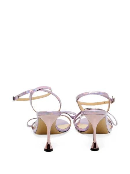 Sandale Mach & Mach cu funde cu bretele violet