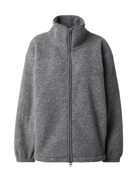 WEEKDAY Jachetă fleece Finn' gri