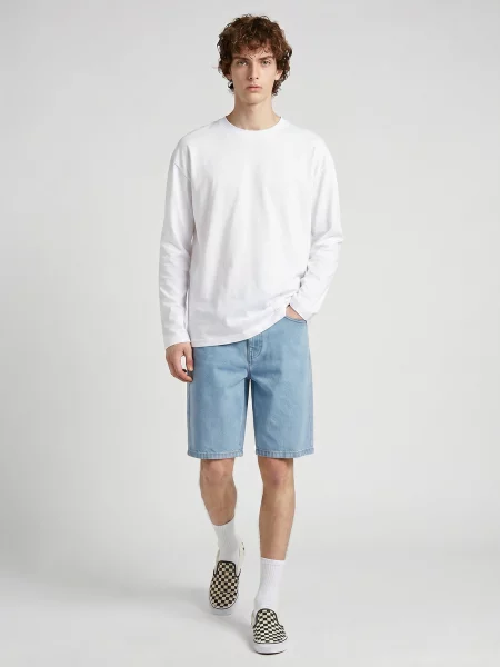 Scurt pantaloni Vans în carouri albastru