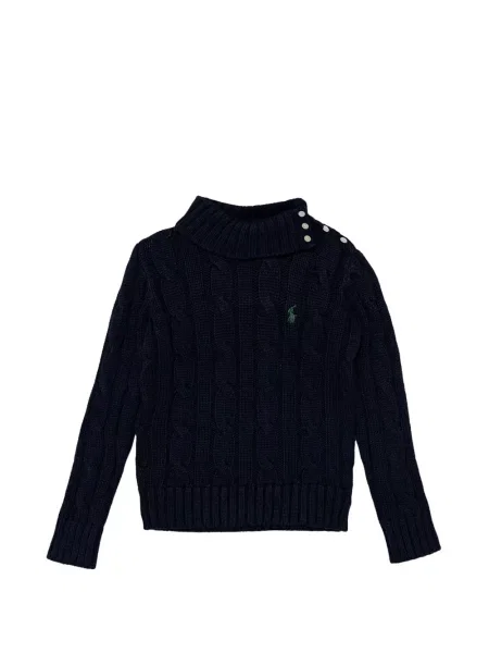 Sweter dziecięcy Polo Ralph Lauren niebieski