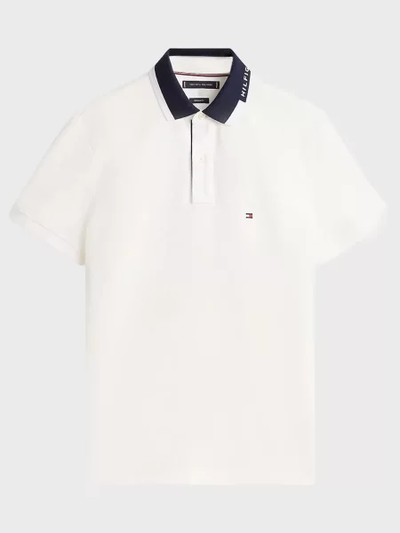 Поло Tommy Hilfiger біле