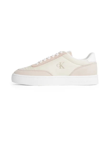 Sneakerși Calvin Klein Jeans clasici bej
