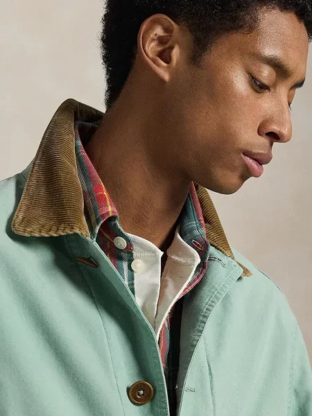Демисезонная куртка Polo Ralph Lauren зеленая