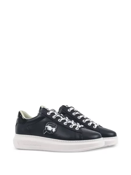 Platform talpú sneaker Karl Lagerfeld fekete