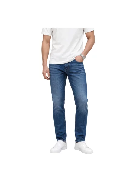 Zwężane dżinsy Tommy Jeans zwężany niebieski