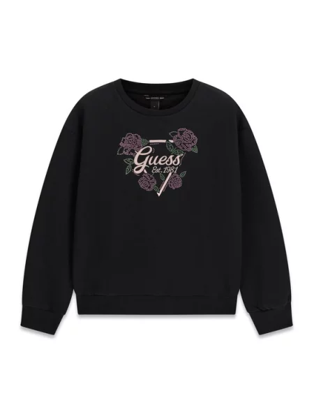 Guess Суитшърт черен