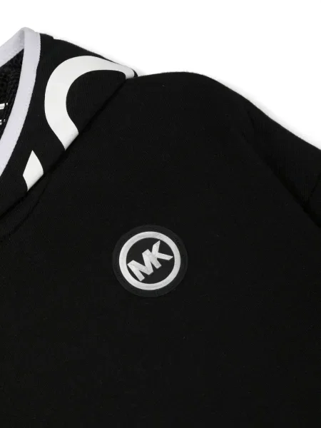 Dětska mikina s kapucí Michael Kors černá