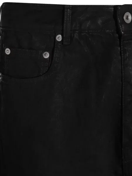 Blugi drepți Rick Owens Drkshdw negru