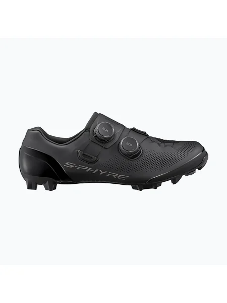 Férfi MTB kerékpáros cipő Shimano fekete. Méret: EU fekete