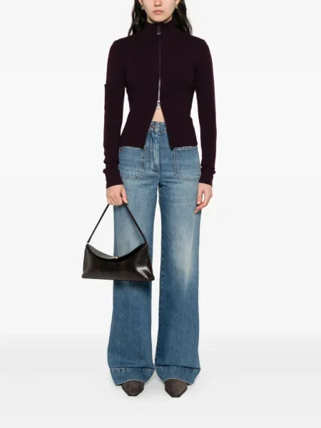 Cardigan Victoria Beckham roșu