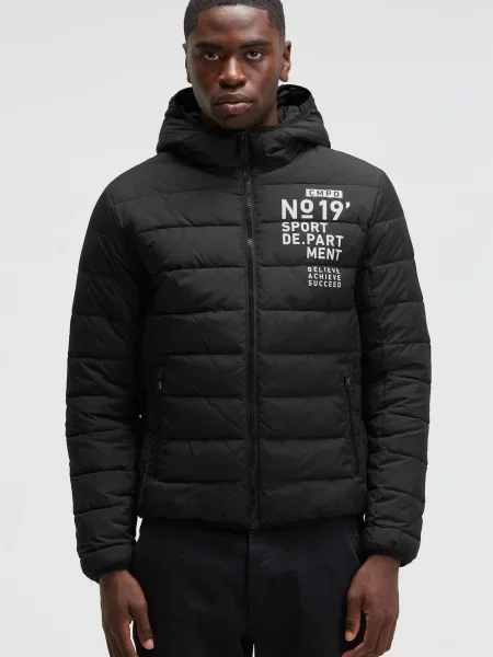 CAMP DAVID Geacă outdoor negru alb