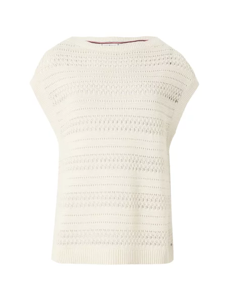 TOMMY HILFIGER Pulóver homok