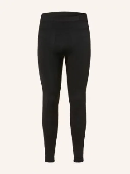 Odlo Spodnie Funkcyjne Performance Warm schwarz czarne