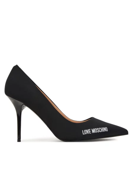 Štikle LOVE MOSCHINO crna