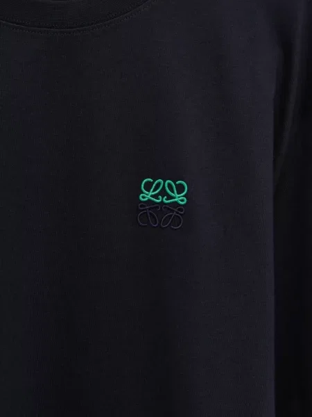 Tricou Loewe cu broderie albastru