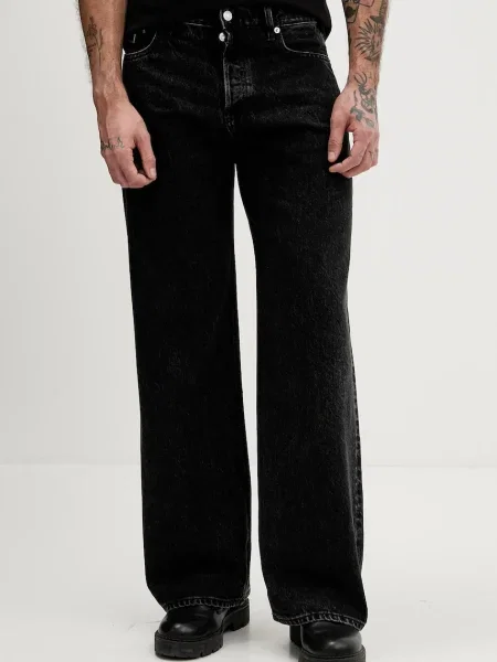 Tommy Jeans jeans negru