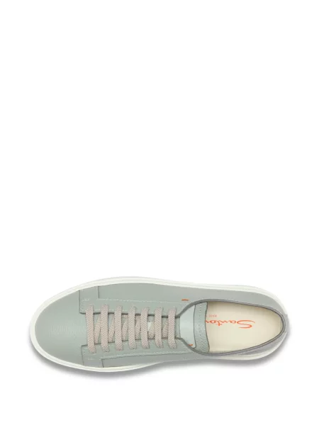 Маратонки Santoni с връзки с дантела синьо