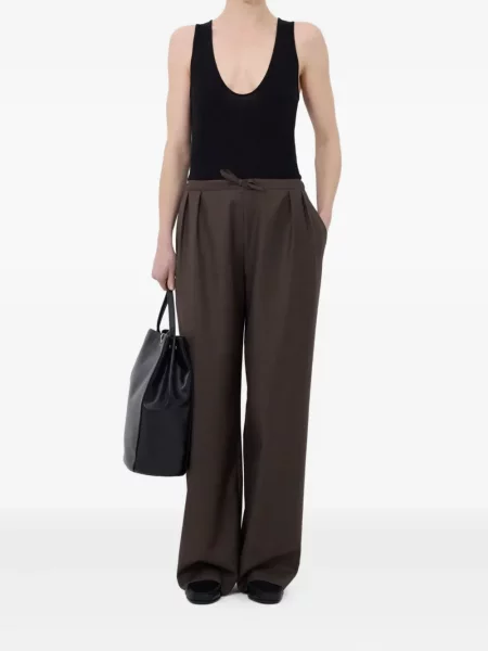 Pantaloni Loulou De Saison maro