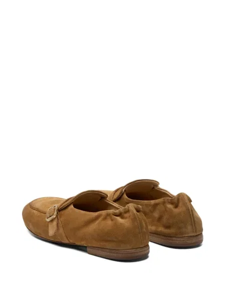 Pantofi loafer Marsell cu cataramă maro