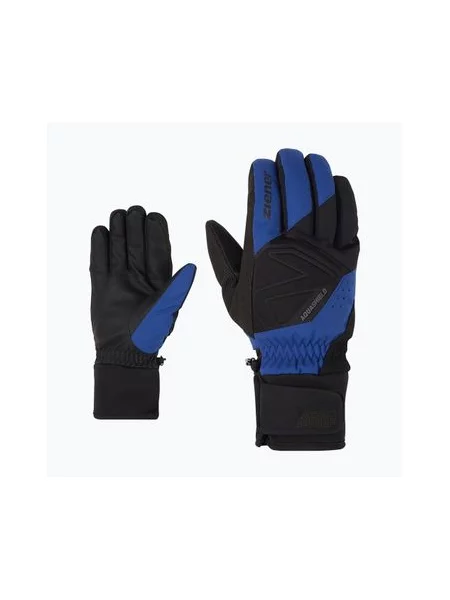 Лижні рукавиці ZIENER Gatis Aquashield сині