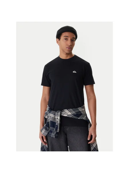 Quiksilver Póló Basic Ss Regular Fit fekete