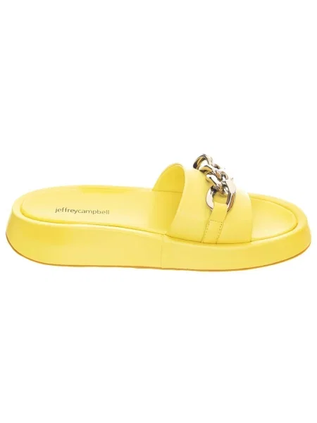 Klapki Jeffrey Campbell żółte