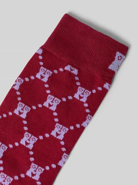 Skarpetki z mieszanki bawełny Model Monogram' Happy Socks