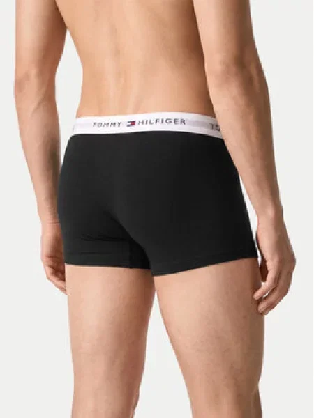 Tommy Hilfiger Underwear Boxer trumpikės šviesiai geltona / oranžinė / raudona juoda