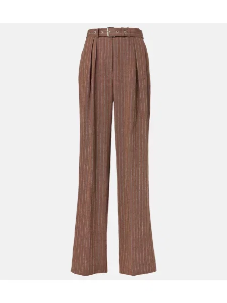 Pantaloni Dries Van Noten de in maro