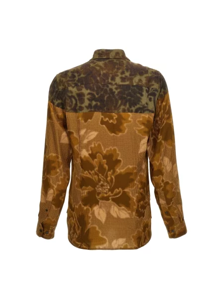 Koszula Dries Van Noten brązowa