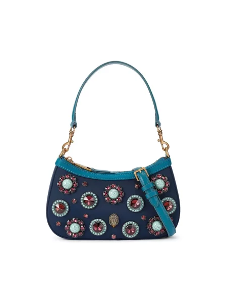 Kurt Geiger London torebka hobo SLOANE HOBO granatowa