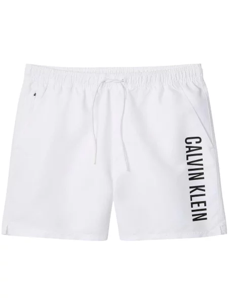 Șnur de strângere trening Calvin Klein alb