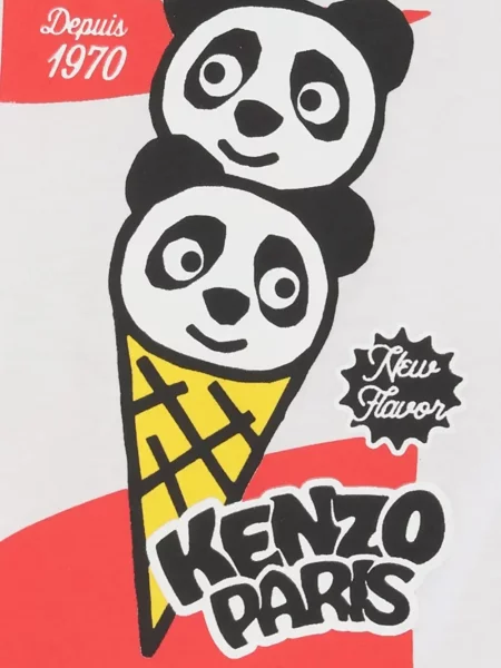 Koszulka dziecięca Kenzo biała