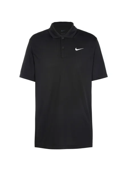 Pánske tenisové tričko Nike Court Dri-Fit Polo Solid black/white biela