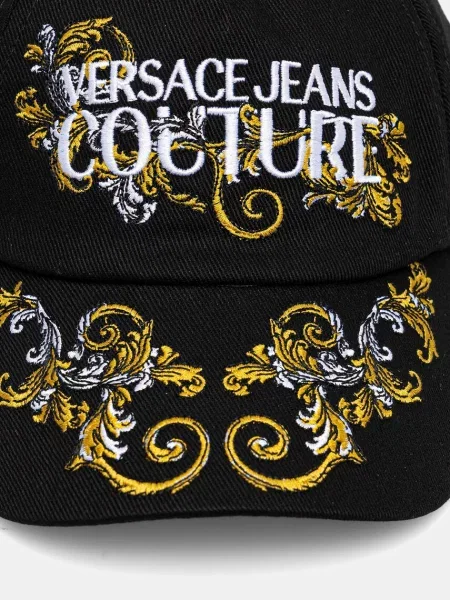 Бейсболка Versace Jeans Couture візерунок чорний