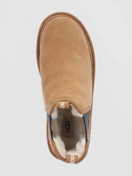 Замшеві черевики UGG Neumel Chelsea коричневий