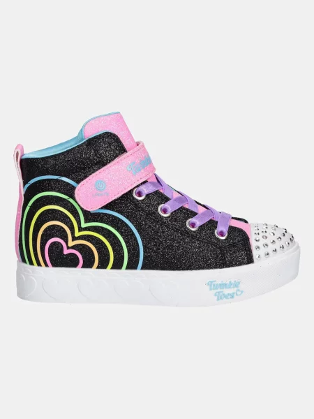 Skechers gyerek sportcipő HEART STEPS HEART GLOW fekete