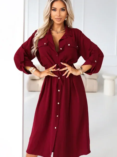 Sukienka koszulowa Numoco Basic