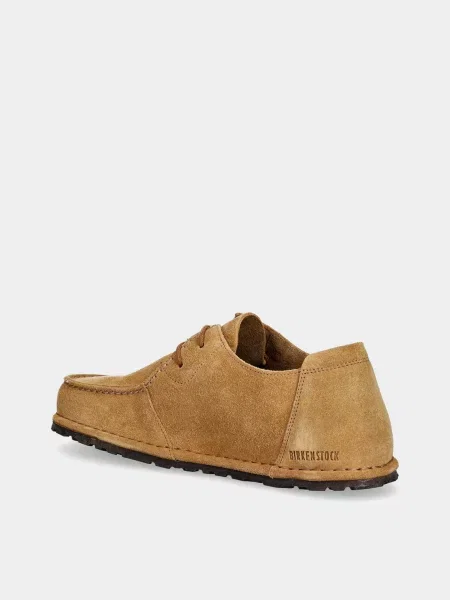 Замшевые туфли Birkenstock коричневые
