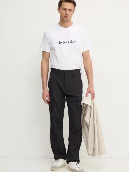 Футболка G-star Raw с принтом белая