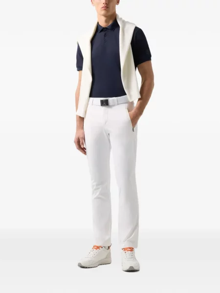 Tricou polo Bogner cu imagine albastru