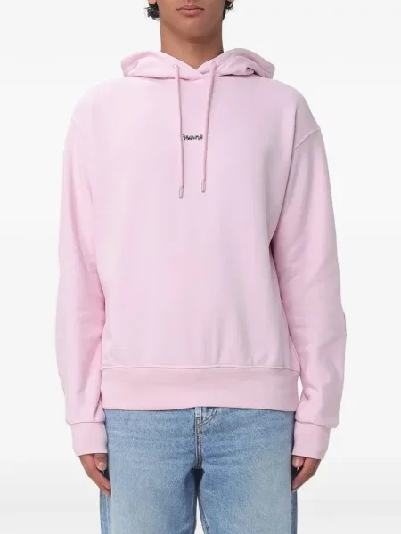 Bluza z kapturem Disclaimer z nadrukiem różowa
